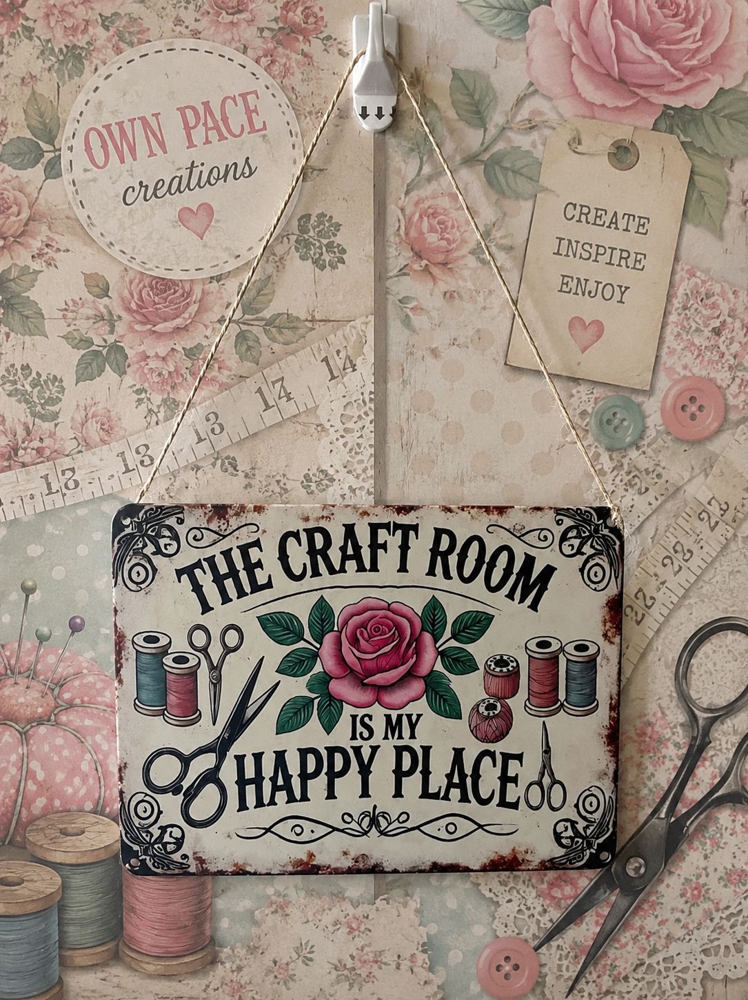 Crafty- Door Sign
