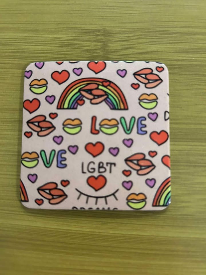 Rainbow LGBT- Fridge Magnet