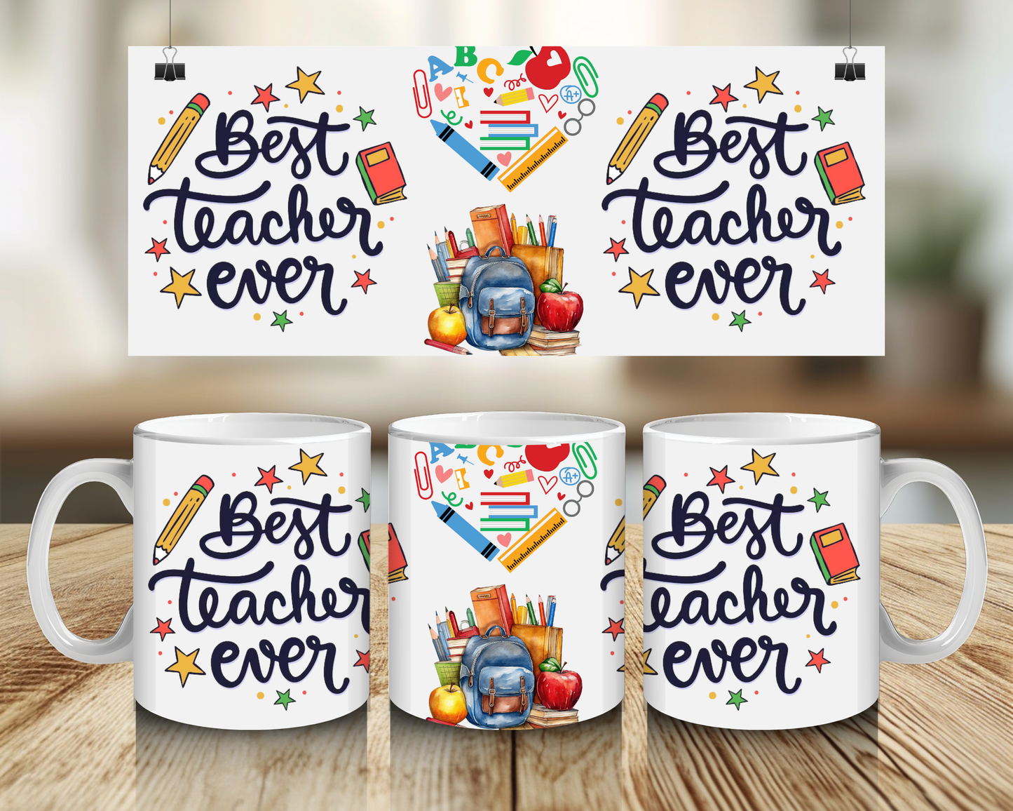 Best Teacher Ever - 11oz Mug