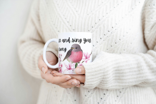 Bloom with grace and sing your song - 11oz Mug