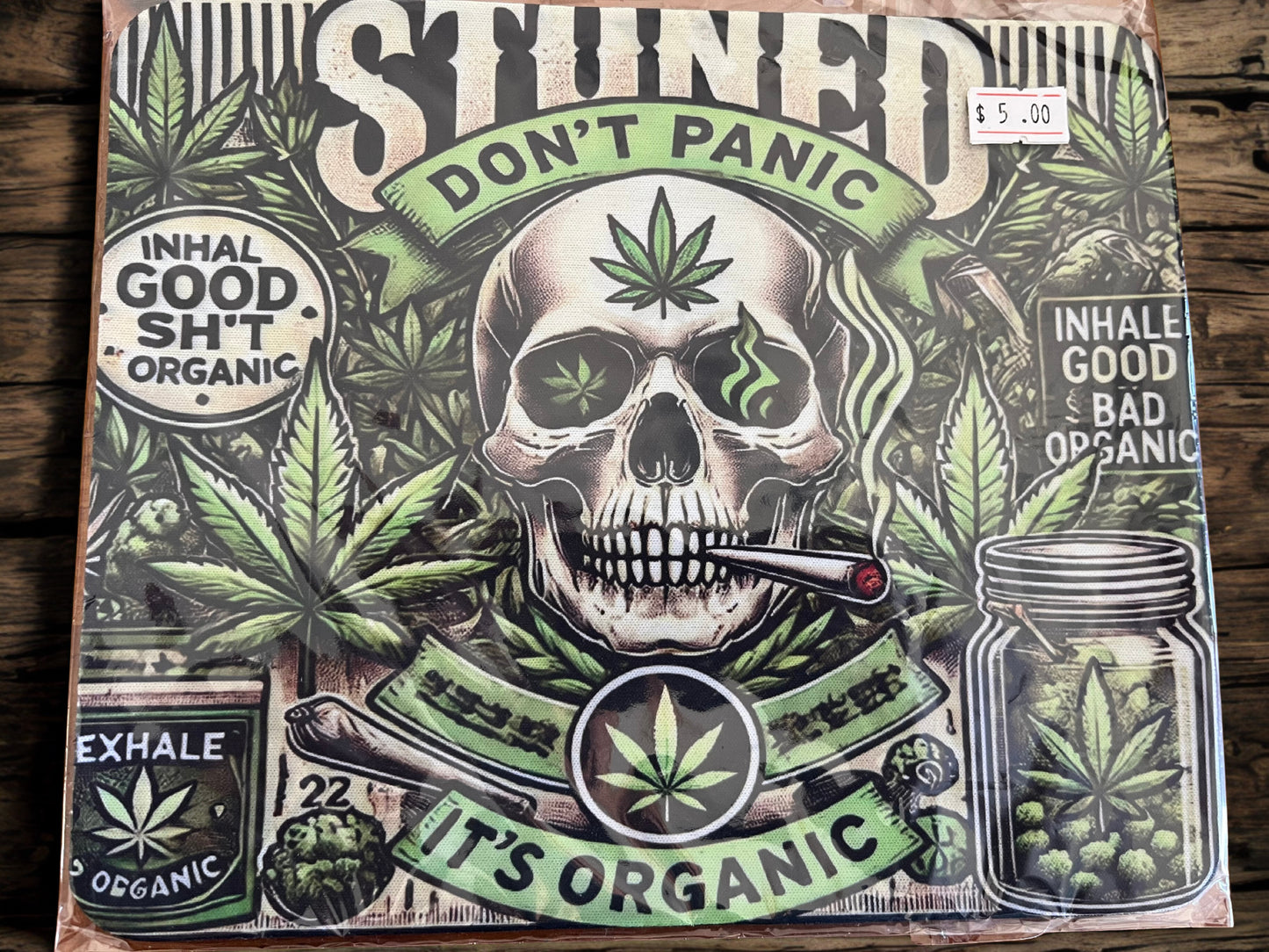 Don't Panic, It's Organic - Mouse Pad