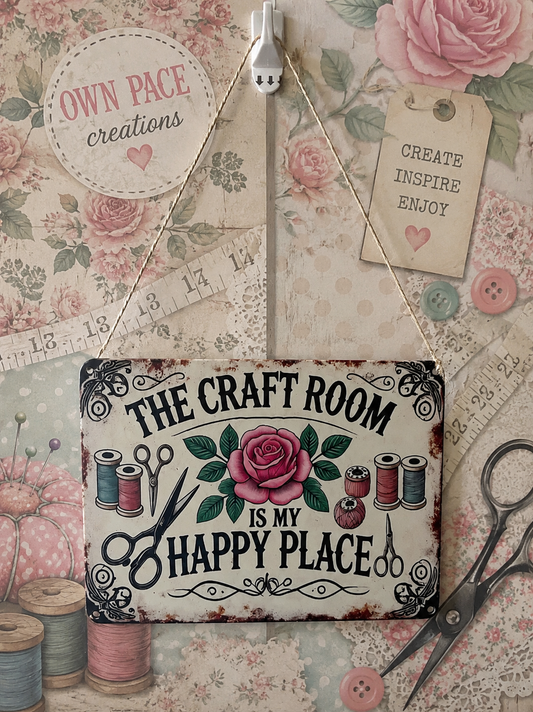 Crafty- Door Sign