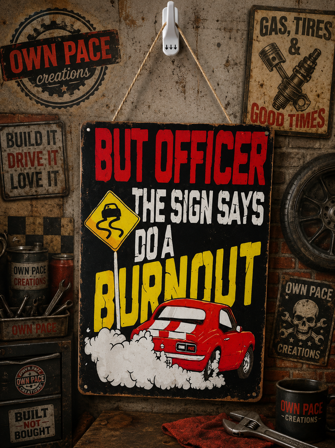 Car- Door Sign