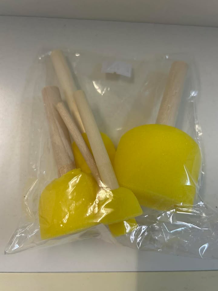 Multi Pack Sponge Dabbing Brush
