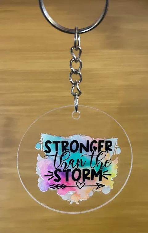 Inspirational Message- Keyring