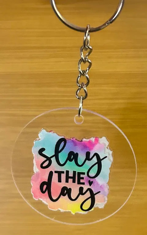 Inspirational Message- Keyring