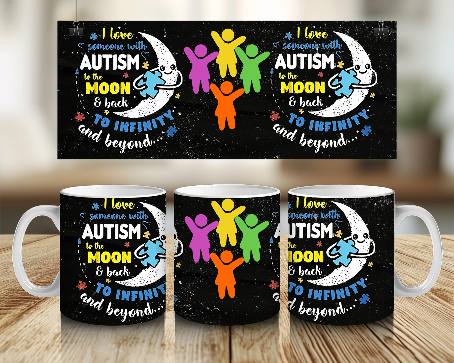 I love someone with Autism 11oz Mug