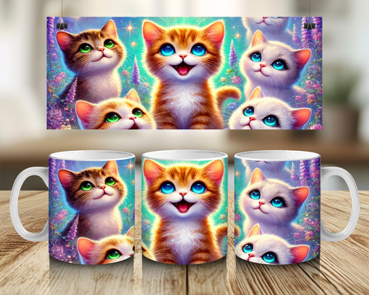 Shining Kittens 11oz Mug
