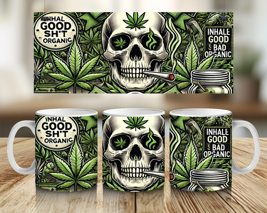 Don't Panic It's Organic 11oz mug