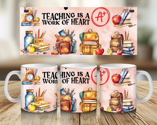A+ Teacher - 11oz Mug