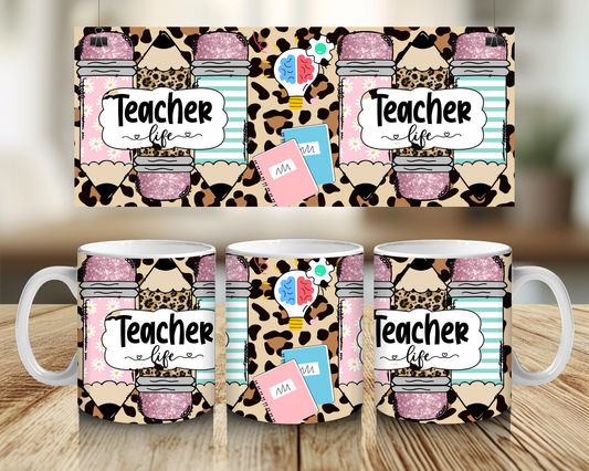 Teacher Life, Leopard Pencils