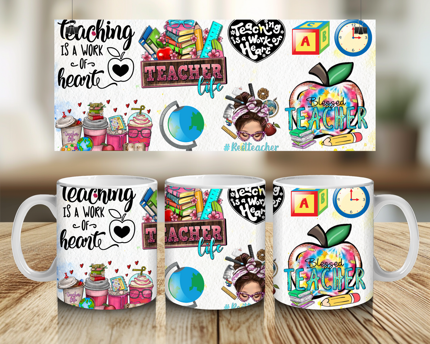 Teaching is a Work of Heart - 11oz Mug