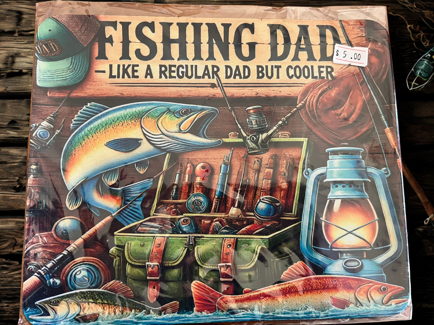 Fishing Dad - Mouse Pad