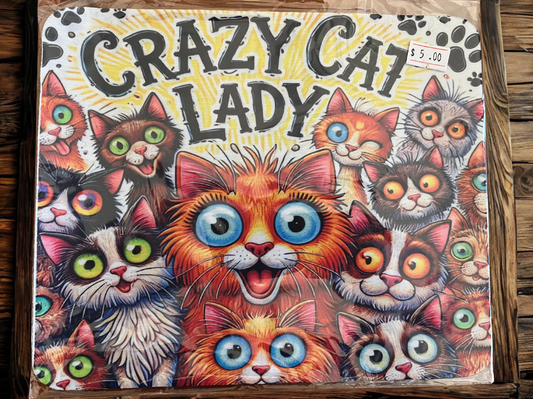 Crazy Cat Lady - Mouse Pad
